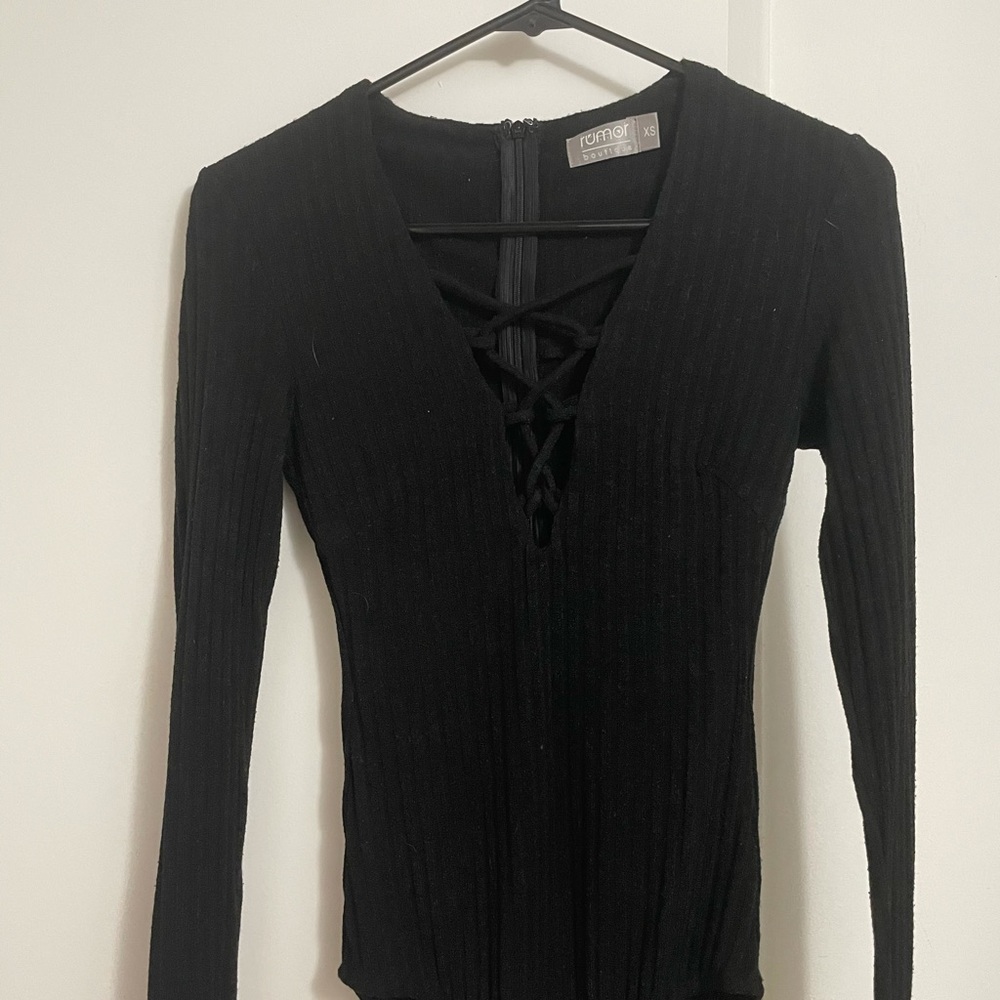 Black bodysuit